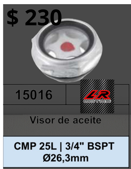VISOR DE ACEITE